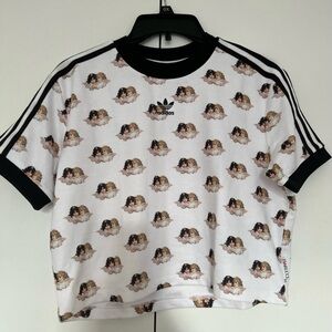 Adidas x Fiorucci crop top